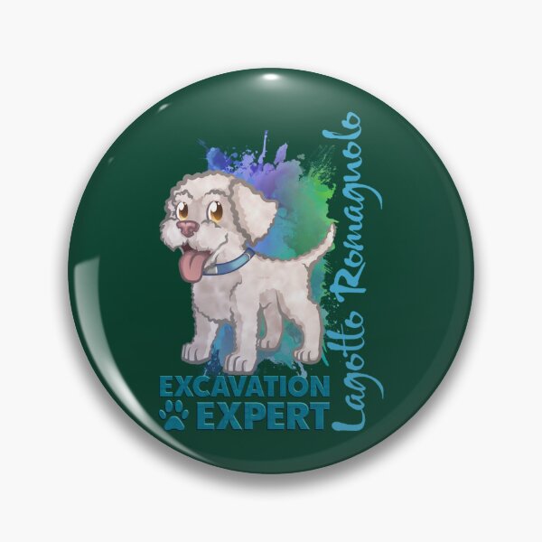Item preview, Lagotto Romagnolo Puppy Dog (Truffle Dog) White Active  (1) designed and sold by TheBraedLuxury.