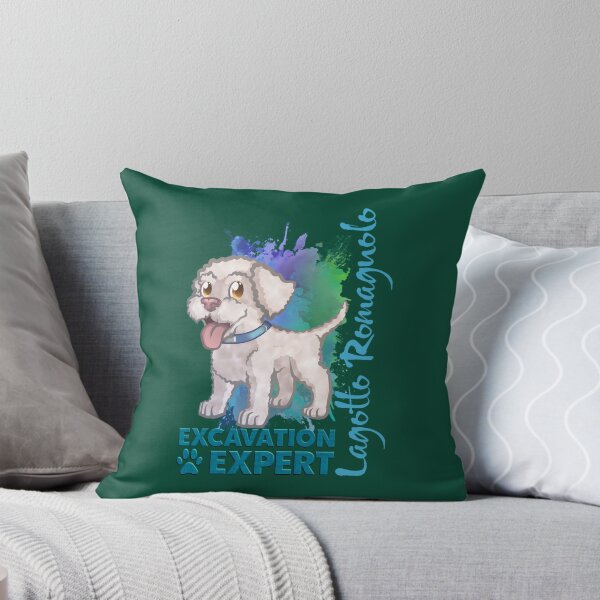 Item preview, Lagotto Romagnolo Puppy Dog (Truffle Dog) White Active  (1) designed and sold by TheBraedLuxury.