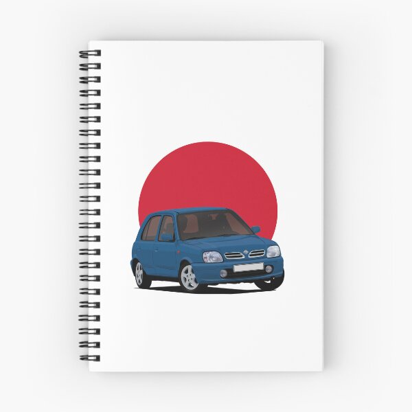 Item preview, Nissan Micra K11C with Japanese Rising Sun designed and sold by knappidesign.