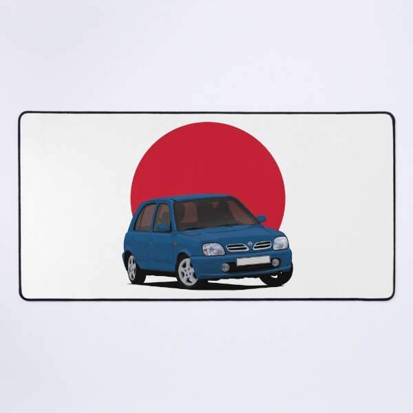 Item preview, Nissan Micra K11C with Japanese Rising Sun designed and sold by knappidesign.