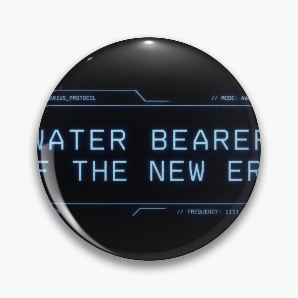 Item preview, Water Bearer Of The New Era HUD Cyberpunk Design designed and sold by Lespribos .