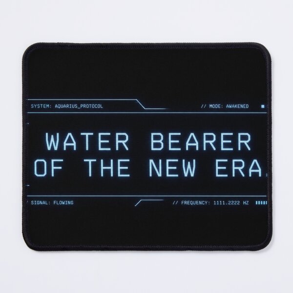 Artikelvorschau, Water Bearer Of The New Era HUD Cyberpunk Design entworfen und verkauft von Lespribos .