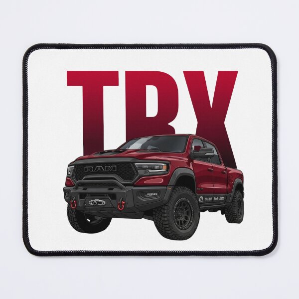 Item preview, RAM 1500 TRX Supercharged V8 Off-Road Red 4x4 Truck Art designed and sold by Motorline44.