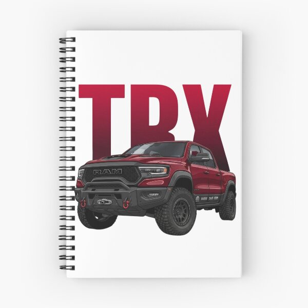 Item preview, RAM 1500 TRX Supercharged V8 Off-Road Red 4x4 Truck Art designed and sold by Motorline44.