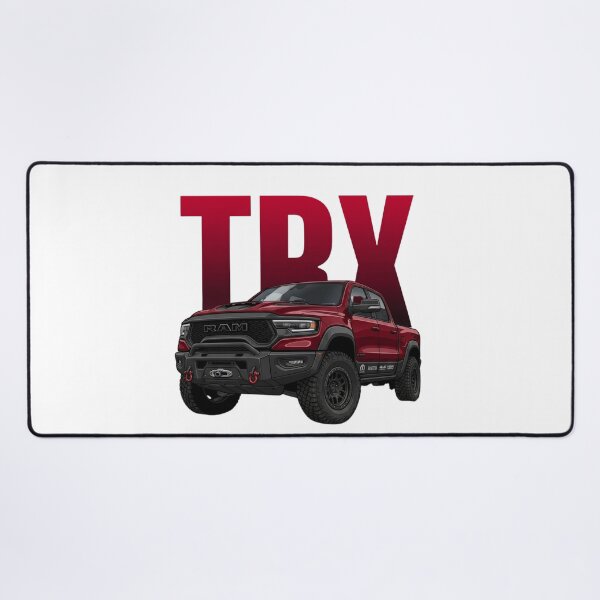 Item preview, RAM 1500 TRX Supercharged V8 Off-Road Red 4x4 Truck Art designed and sold by Motorline44.