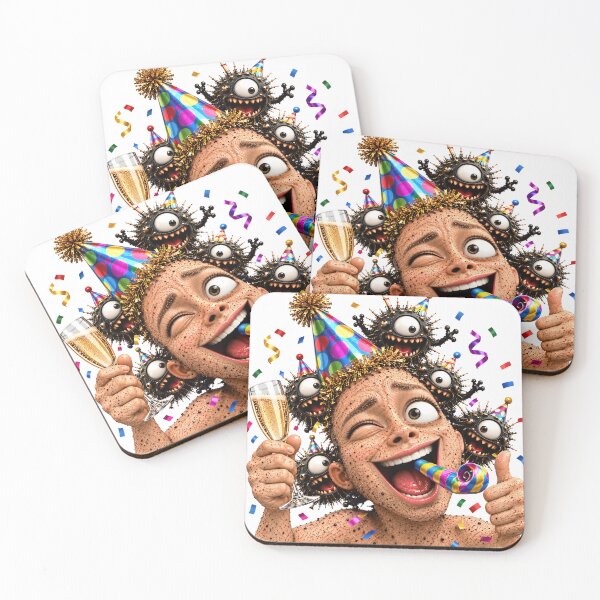 Item preview, Party Monsters meet Emoticons designed and sold by videodroom.