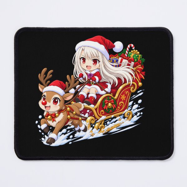 Item preview, Illyasviel von Einzbern Fate Stay Night Christmas Reindeer Sleigh designed and sold by mildaclairmo.