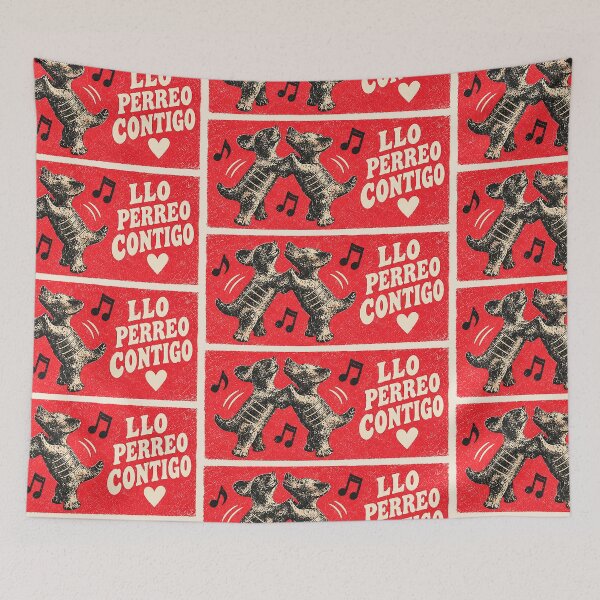 Item preview, Colima Dogs Perreo Love Banner designed and sold by El Brown Mercado.