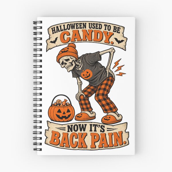 Item preview, Halloween Used to Be Candy Now It's Back Pain designed and sold by erkancept.