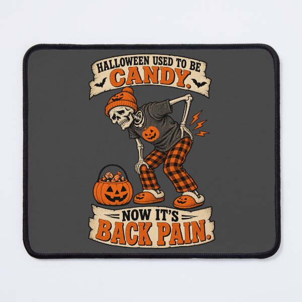 Item preview, Halloween Used to Be Candy Now It's Back Pain designed and sold by erkancept.