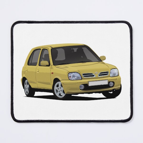 Item preview, Yellow Nissan Micra K11C Cornering designed and sold by knappidesign.