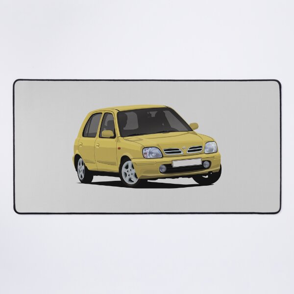 Item preview, Yellow Nissan Micra K11C Cornering designed and sold by knappidesign.