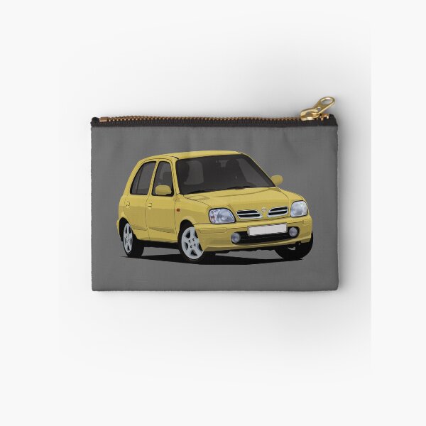 Artikelvorschau, Gelber Nissan Micra K11C Kurvenfahrt entworfen und verkauft von knappidesign.