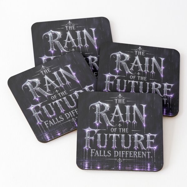Item preview, The Rain Of The Future Falls Different Dark Metal Design designed and sold by Lespribos .
