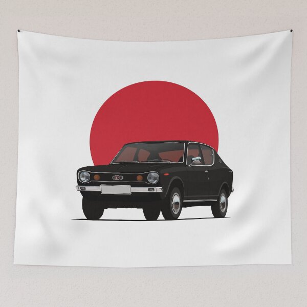 Item preview, Datsun 100A Cherry with Rising Sun designed and sold by knappidesign.