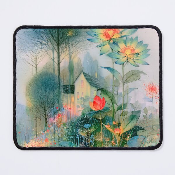 Item preview, Cottage of the Giant Lotus designed and sold by bloorose.