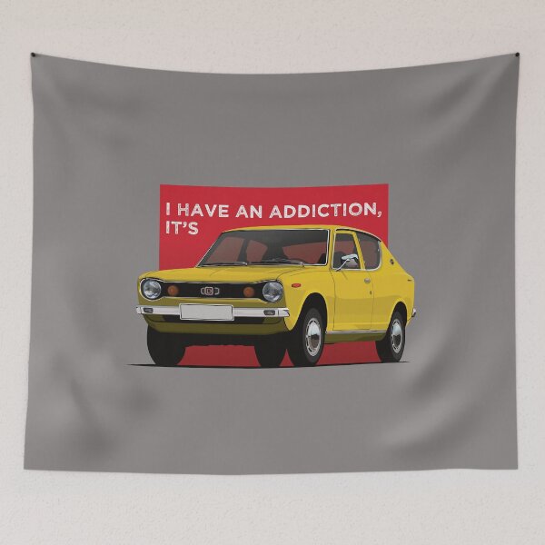 Item preview, I Have an Addiction, It's Datsun 100A designed and sold by knappidesign.