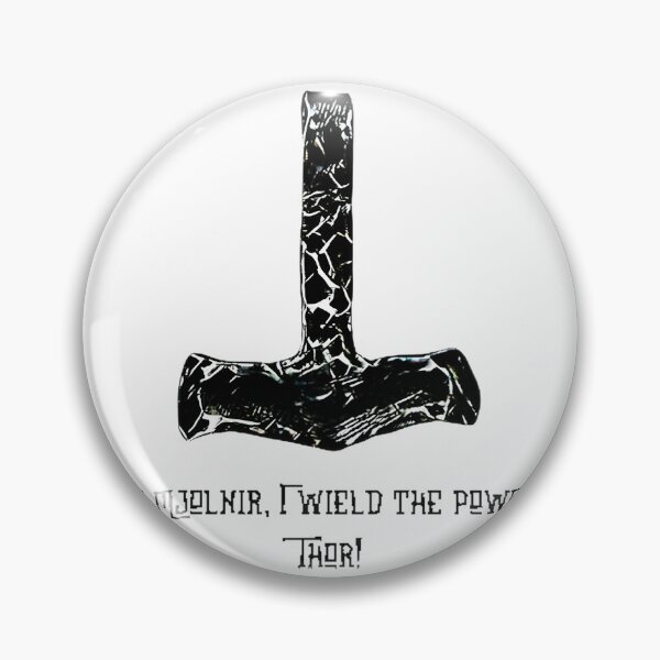 Artikelvorschau, Illustration von Thors Hammer Mjölnir – Symbol für Macht und Stärke entworfen und verkauft von ZoomsYT.
