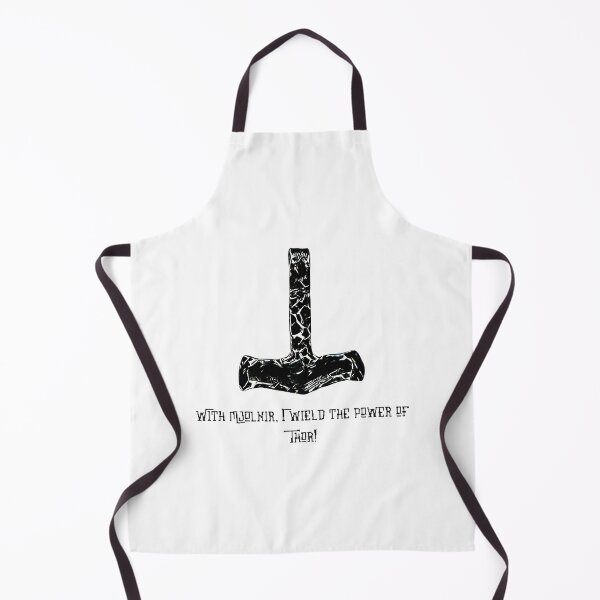 Item preview, Mjolnir Thor Hammer Illustration Symbolizing Power and Strength designed and sold by ZoomsYT.