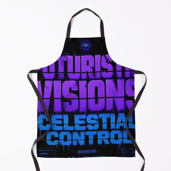 Item preview, Futuristic Visions Celestial Control Cyberpunk Poster designed and sold by Lespribos .