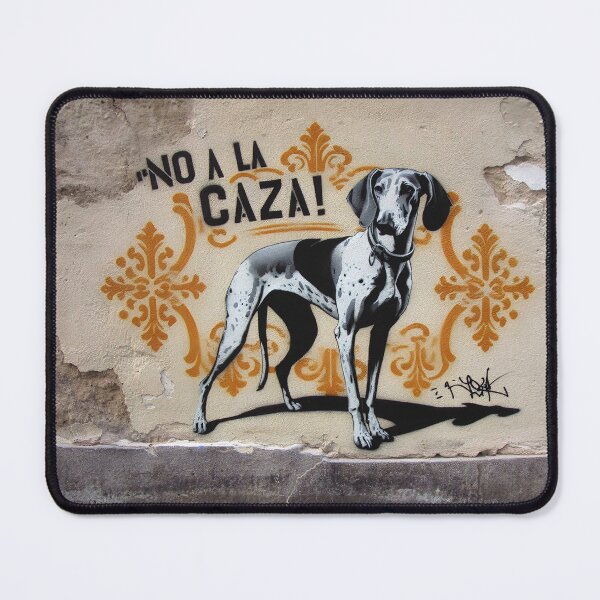 Item preview, GALOGO - Street Variations - No a la caza_05 designed and sold by GALOGO – Art for Sighthounds & Animal Welfare.