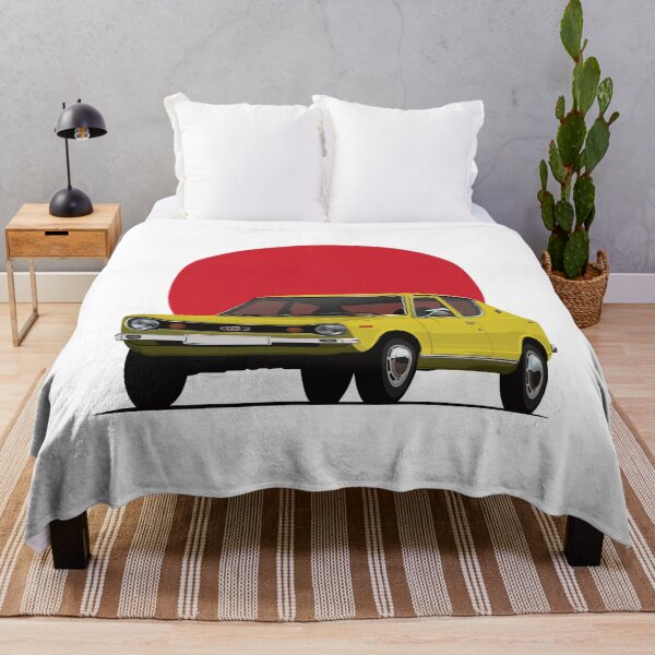 Item preview, Datsun 100A Cherry in Yellow with Rising Sun designed and sold by knappidesign.