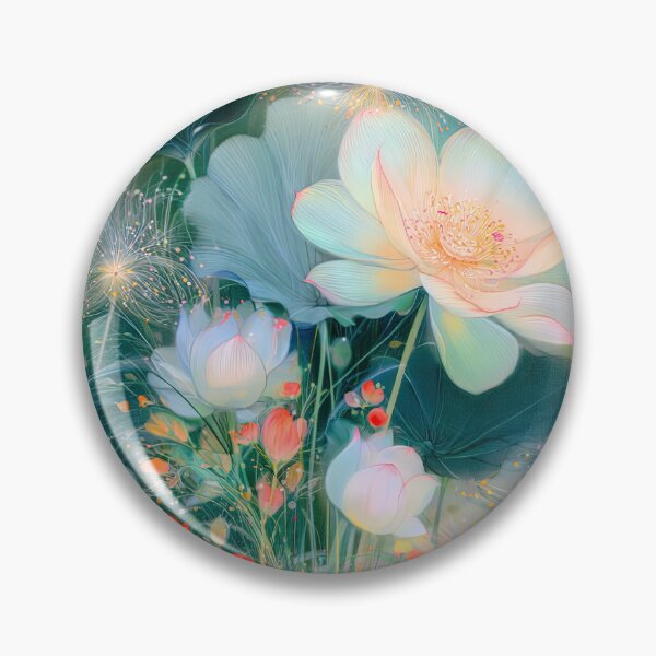 Item preview, Luminous Water Lily Haven designed and sold by bloorose.
