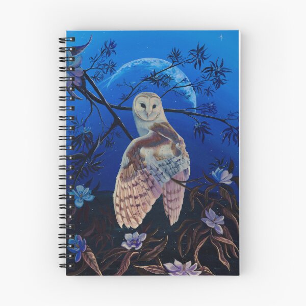 Item preview, Vigil - resting barn owl designed and sold by EvaCreature.