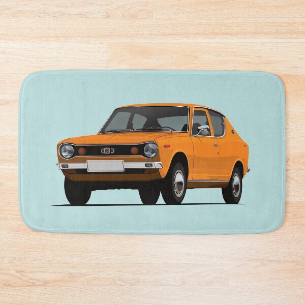 Item preview, Datsun 100A Cherry E10 in Orange designed and sold by knappidesign.