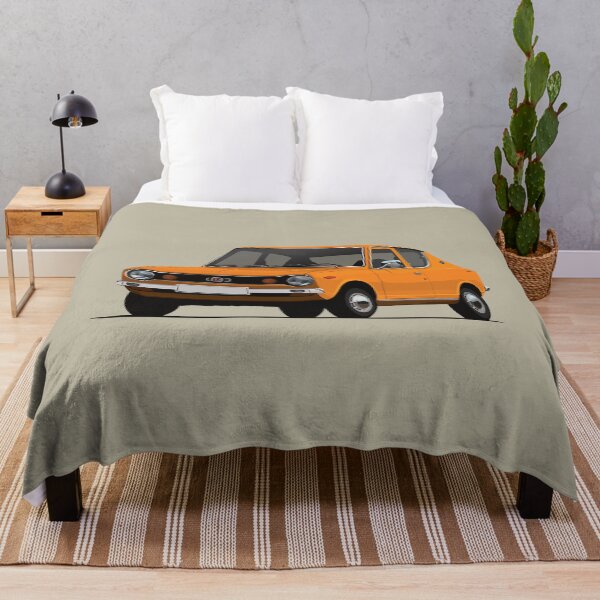Item preview, Datsun 100A Cherry E10 in Orange designed and sold by knappidesign.