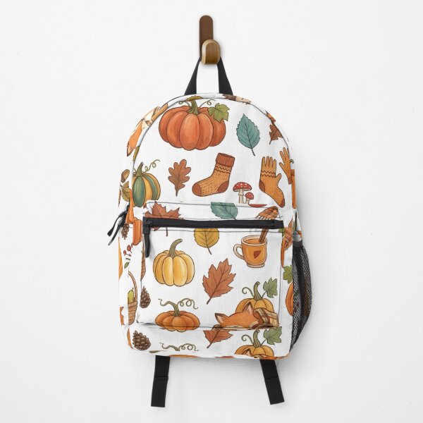 Item preview, Cozy Autumn Pattern Owl Fox Fall Leaves Woodland Design designed and sold by Marti’s Shop Corner.