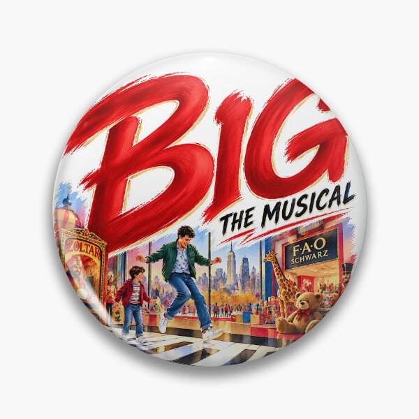 Item preview, Big - The Musical designed and sold by Lyric Vault - Rock on.