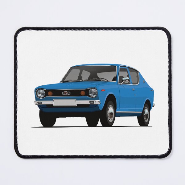 Item preview, Blue Datsun 100A Cherry - Classic Japanese Supermini designed and sold by knappidesign.