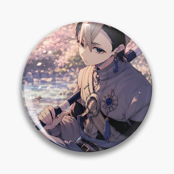 Item preview, Zanka Nijiku Gachiakuta Cherry Blossom Riverside Guardian designed and sold by mildaclairmo.