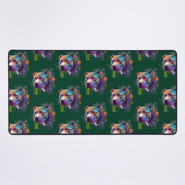 Item preview, American stafford shire colorful pop art design designed and sold by DecorHomeGifts.