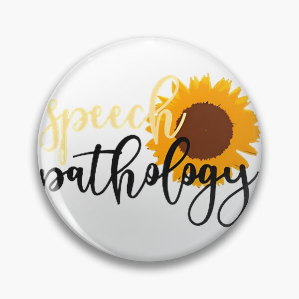 Item preview, Speech Pathology Sunflower Design for Therapy and Communication Enthusiasts designed and sold by Mohamed Naeem.