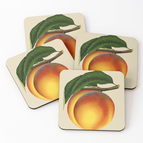 Item preview, Elberta Peach Chromolithograph, Rochester Lithographing and Printing Company, circa 1900 designed and sold by Exhumed Archives.