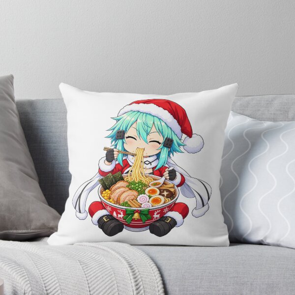 Aperçu de l'œuvre Sinon Sword Art Online Fête de ramen de Noël créée et vendue par mildaclairmo.