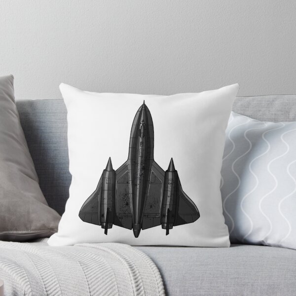 Item preview, SR-71 Blackbird Top View Black Spy Plane Aviation Pilot Gift designed and sold by IRON WINGS /USAF.