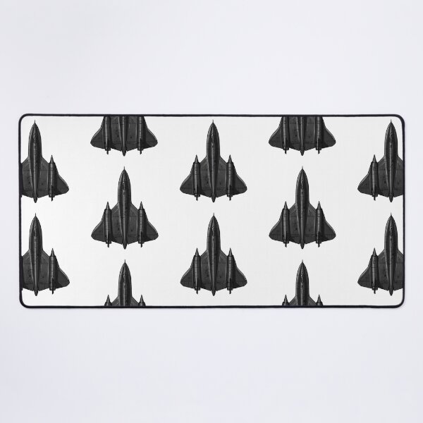 Item preview, SR-71 Blackbird Top View Black Spy Plane Aviation Pilot Gift designed and sold by IRON WINGS /USAF.