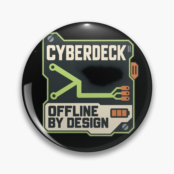 Item preview, Cyberdeck Retro Terminal Offline by Design designed and sold by NeonMystic.