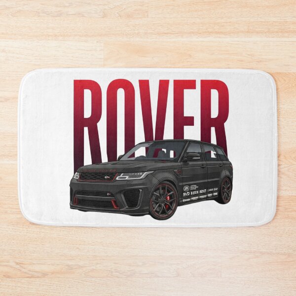 Item preview, Range Rover Sport SVR Luxury Performance SUV Black and Red V8 Art designed and sold by Motorline44.