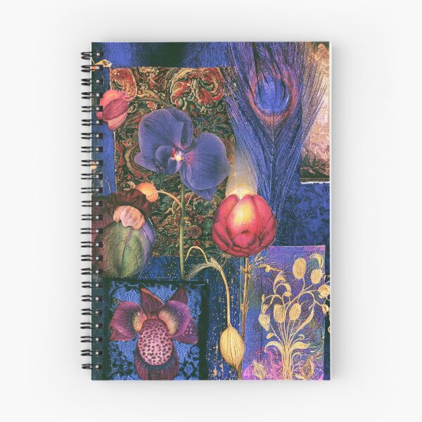 Item preview, Batik Eclectic Indigo Abstract Purple Orchid Pattern designed and sold by scicilysimonee.
