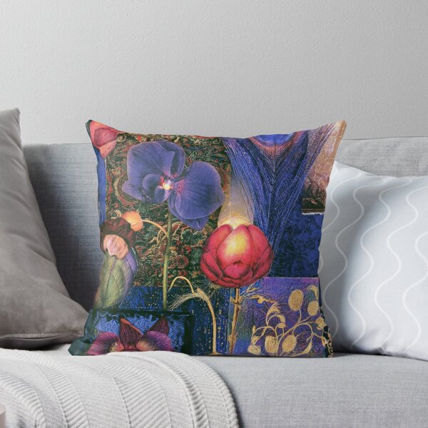 Item preview, Batik Eclectic Indigo Abstract Purple Orchid Pattern designed and sold by scicilysimonee.