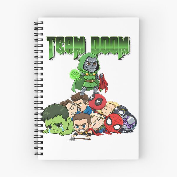 Item preview, Team Doom Avengers Doomsday Cartoon Style Illustration designed and sold by FLTSAmemes.