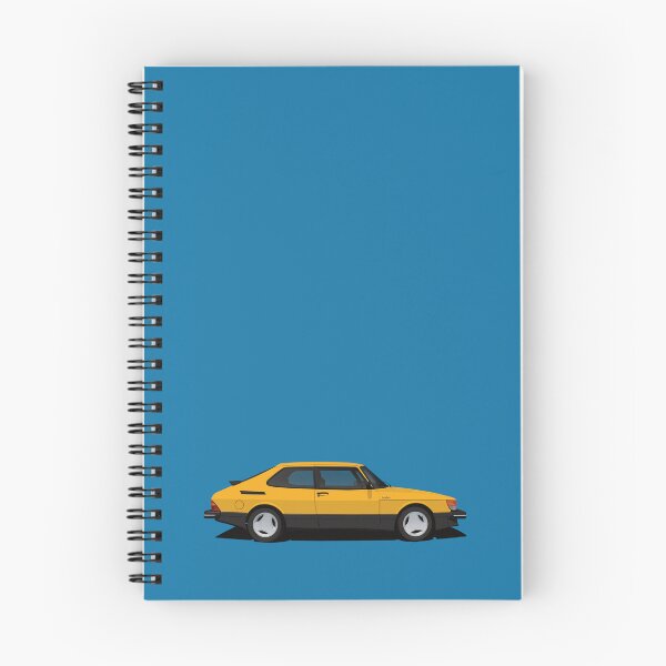 Item preview, Saab 900 Turbo Aero in Yellow designed and sold by knappidesign.