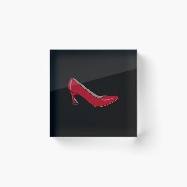 Aperçu de l'œuvre Chaussure Fluevog Desmond Rouge créée et vendue par anne m bray.