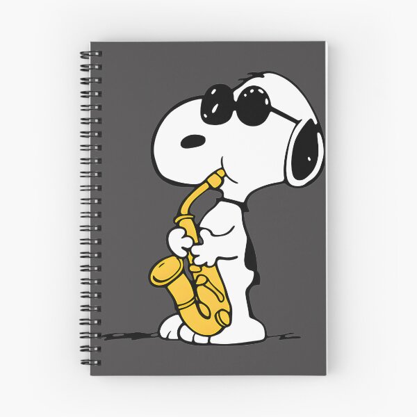 Item preview, Cool Snoopy Playing Saxophone with Sunglasses Jazz Music Design designed and sold by SOLOMATIONS101.