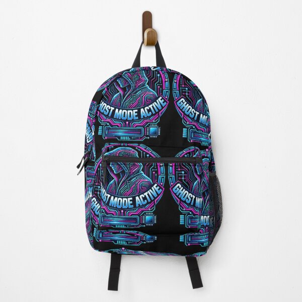 Item preview, Ghost Mode Active - Cyberpunk Hacker Neon Circuit Graphic Design designed and sold by Nubian Style.