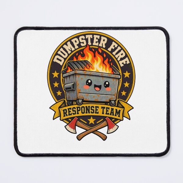 Item preview, Dumpster Fire Response Team Funny Sarcastic Humor designed and sold by justinhmorton.